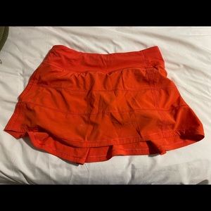 Orange Pace Breaker Skirt 12”